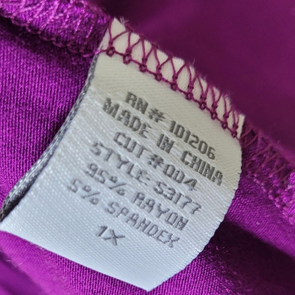 Soft Surroundings Draped Open-Front Cardigan Jacket 1X Flowing Knit Layering - Picture 5 of 6